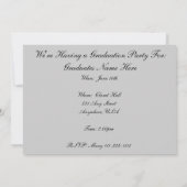 Invitations du parti de diplômés en infirmières 20 (Dos)