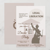 Invitations du parti de divorce : Libération légal (Devant / Derrière)