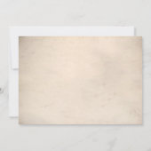 Invitations du Parti de la retraite Vintage suprêm (Dos)