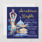 Invitations du parti des nuits arabes (Devant)