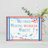 Invitations du parti des travailleurs postaux retr (Debout devant)