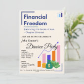 Invitations du parti Divorce : Liberté financière (Debout devant)