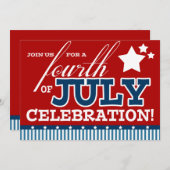 Invitations du parti du 4 juillet (Devant / Derrière)