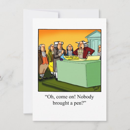 Invitations Du Parti Du 4 Juillet "Spectickles" (Devant)