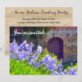 Invitations du Parti du Nord de l'Italie (Devant / Derrière)