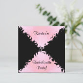 INVITATIONS DU PARTI ÉLÉGANT BACHELORETTE (Debout devant)