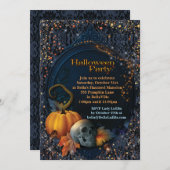 INVITATIONS DU PARTI HALLOWEEN (Devant / Derrière)