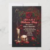 INVITATIONS DU PARTI HALLOWEEN (Devant)