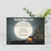 Invitations du parti Halloween à la Maison hantée (Debout devant)