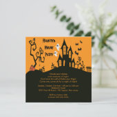 Invitations du parti Halloween à la Maison hantée (Debout devant)
