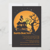 Invitations du parti Halloween de la Maison Éffray (Devant)