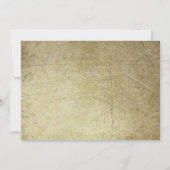 Invitations du parti Halloween Hootenanny Wild Wes (Dos)