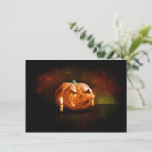 Invitations du parti Halloween Jack o lanterns (Debout devant)