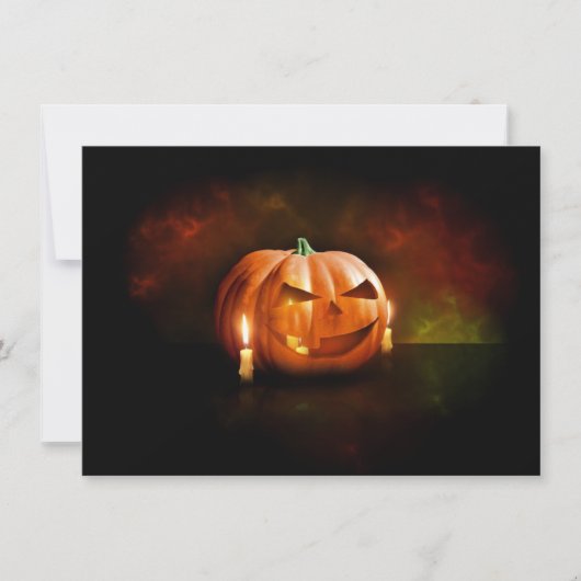 Invitations du parti Halloween Jack o lanterns (Devant)