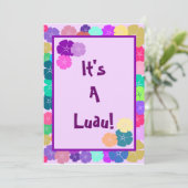 Invitations du parti Hawaiian Luau (Debout devant)