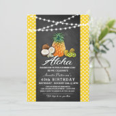 Invitations du parti Hawaiian Luau (Debout devant)