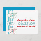 Invitations du parti Luau (Devant / Derrière)