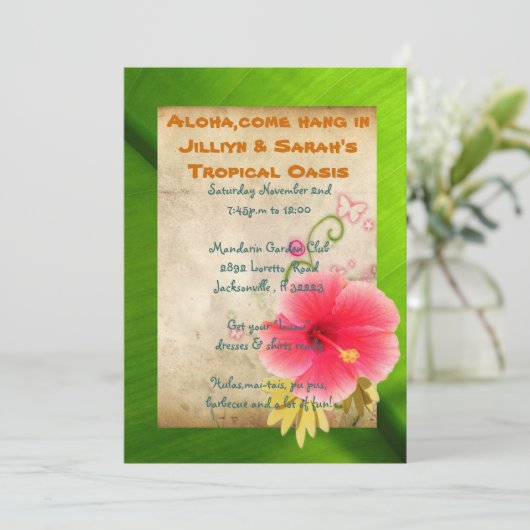 Invitations du parti Luau (Debout devant)