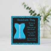 INVITATIONS DU PARTI POSTER DE ANIMAL MODERNE BACH (Debout devant)
