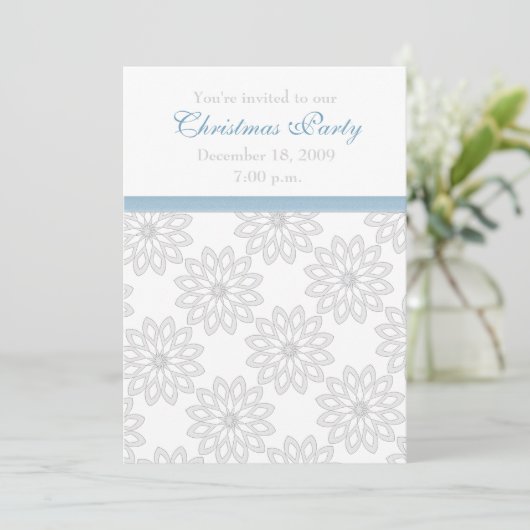Invitations du parti Snowflakes (Debout devant)