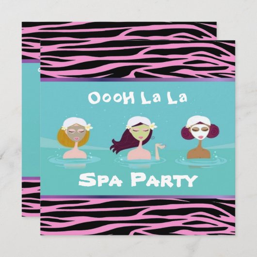 Invitations du parti Spa (Devant / Derrière)