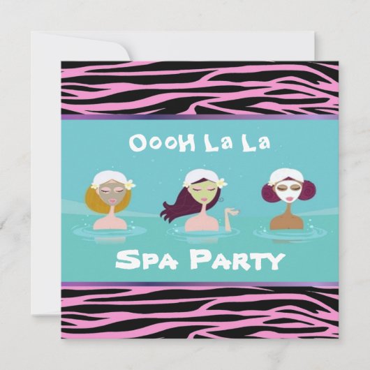 Invitations du parti Spa (Devant)