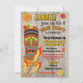 Invitations du parti Tropical Luau Tiki (Devant)