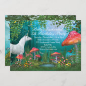 Invitations du Parti Unicorn (Devant / Derrière)