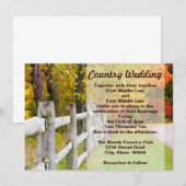 Invitations du pays d'automne (Devant / Derrière)