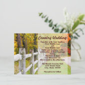 Invitations du pays d'automne (Debout devant)