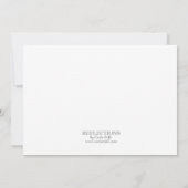 Invitations du pool Party (Dos)