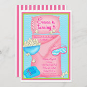 Invitations du Popcorn Stwood Party (Devant / Derrière)