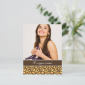 Invitations du poster de animal Quinceanera Party (Debout devant)