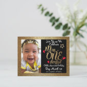 Invitations du premier anniversaire (Debout devant)