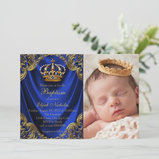 Invitations du prince héritier royal (Debout devant)