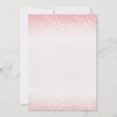 Invitations du Quinceañera, 15e anniversaire bijou (Dos)