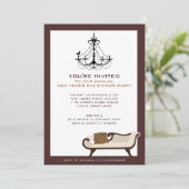 Invitations du réveillon du Nouvel An (Debout devant)