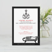 Invitations du réveillon du Nouvel An (Debout devant)