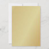 Invitations du réveillon du Nouvel An - Elegant Go (Dos)