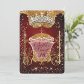 Invitations du Royal Bling Princess Party (Debout devant)