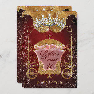 Invitations du Royal Bling Princess Party
