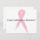 Invitations du Survivant Party (Devant / Derrière)