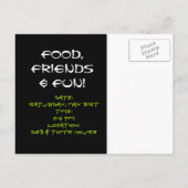 Invitations du Sushi Party (Dos)