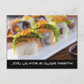 Invitations du Sushi Party (Devant)