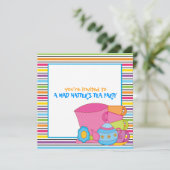 Invitations du Tea Party de Mad Hatter (Debout devant)
