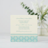 Invitations du Turquoise Photo Engagement Party (Debout devant)