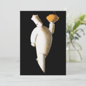 Invitations d'un chef d'entreprise à la carte (Debout devant)