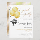 Invitations d'une partie de diplôme simple (Devant / Derrière)