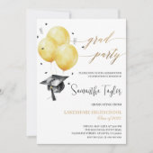 Invitations d'une partie de diplôme simple (Devant)