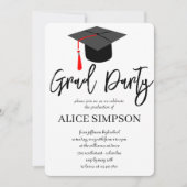 Invitations d'une partie de diplôme simple (Devant)